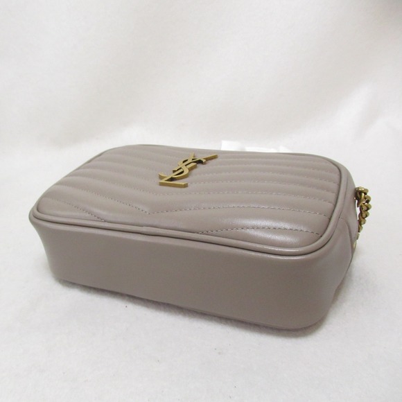 Saint Laurent Chain Shoulder Bag Beige - Picture 4 of 9